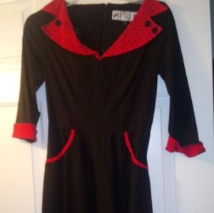 Hell Bunny pinup dress like new